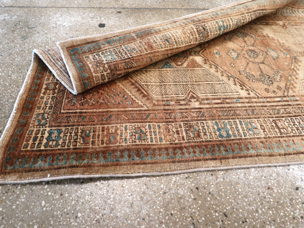 Vintage Persian Serab Runner, No.19138 - Staging