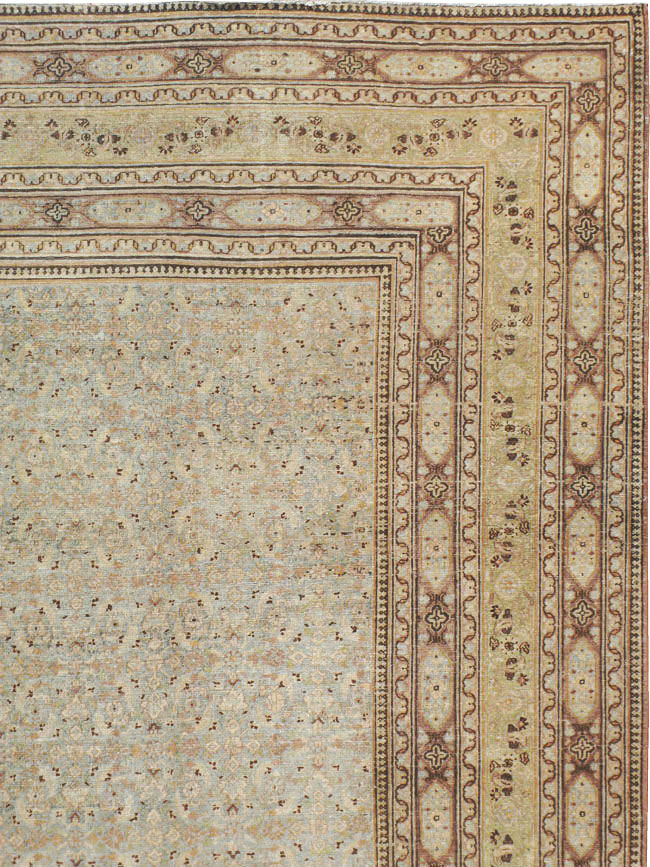 Antique Persian Dorokhsh Carpet, No.19139 - Staging