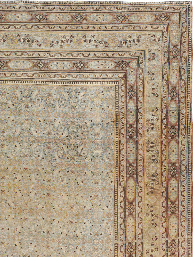 Antique Persian Dorokhsh Carpet, No.19139 - Staging