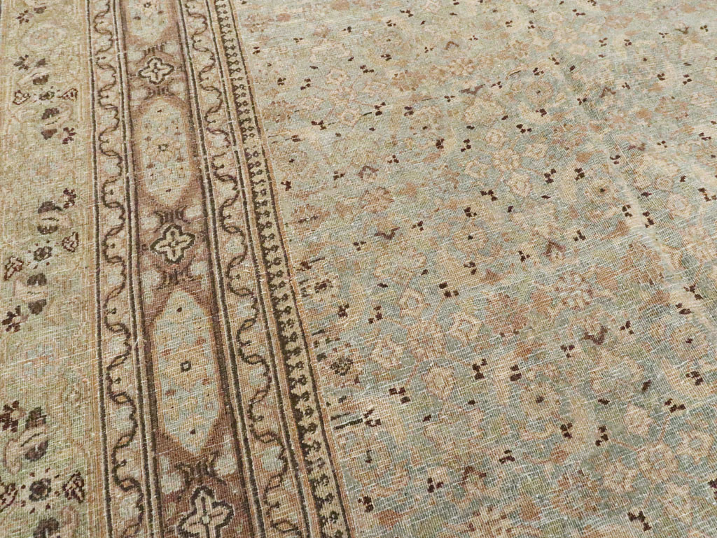 Antique Persian Dorokhsh Carpet, No.19139 - Staging