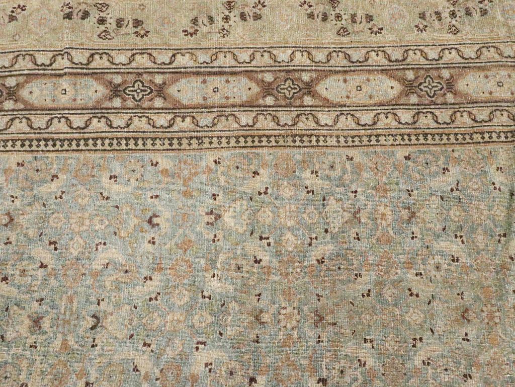 Antique Persian Dorokhsh Carpet, No.19139 - Staging