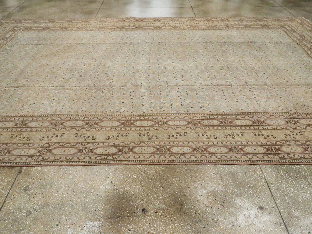 Antique Persian Dorokhsh Carpet, No.19139 - Staging