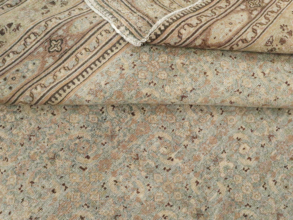 Antique Persian Dorokhsh Carpet, No.19139 - Staging