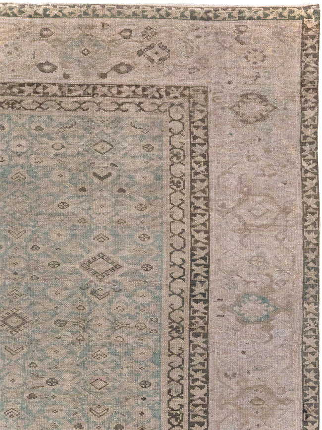 Antique Persian Malayer Gallery Carpet, No.19151 - Staging