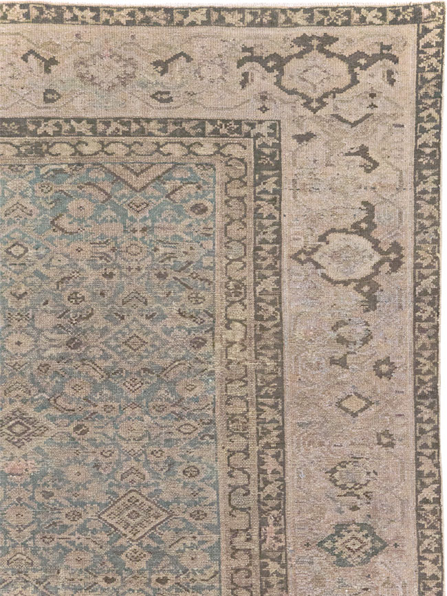 Antique Persian Malayer Gallery Carpet, No.19151 - Staging