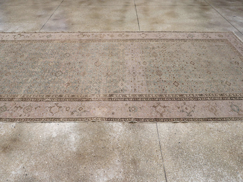 Antique Persian Malayer Gallery Carpet, No.19151 - Staging