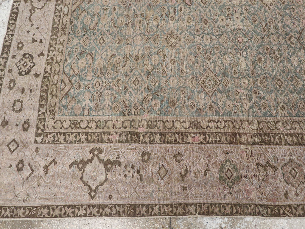 Antique Persian Malayer Gallery Carpet, No.19151 - Staging