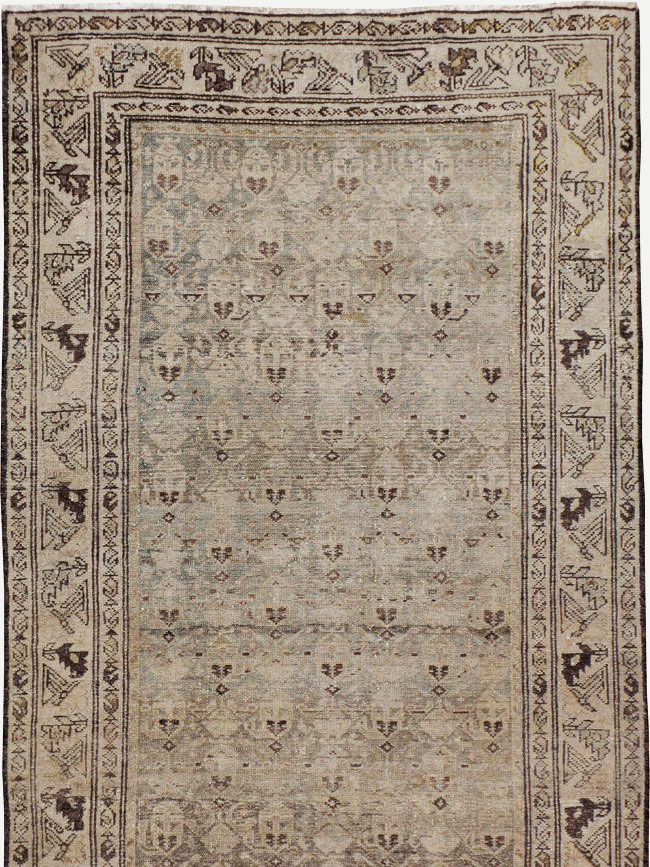 Vintage Persian Malayer Runner, No.19154 - Staging