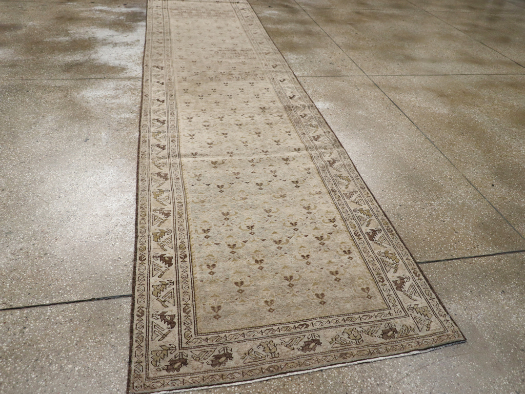 Vintage Persian Malayer Runner, No.19154 - Staging