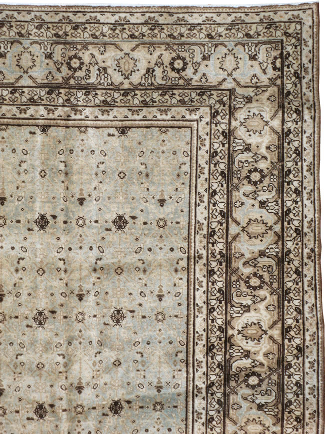 Antique Persian Tabriz Carpet, No.19156 - Staging