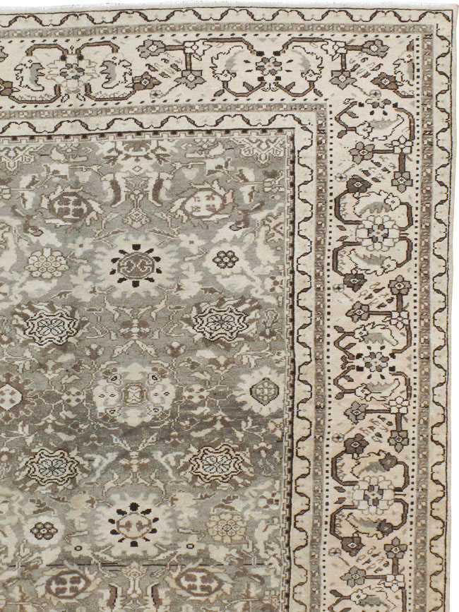 Antique Persian Malayer Carpet, No.19158 - Staging