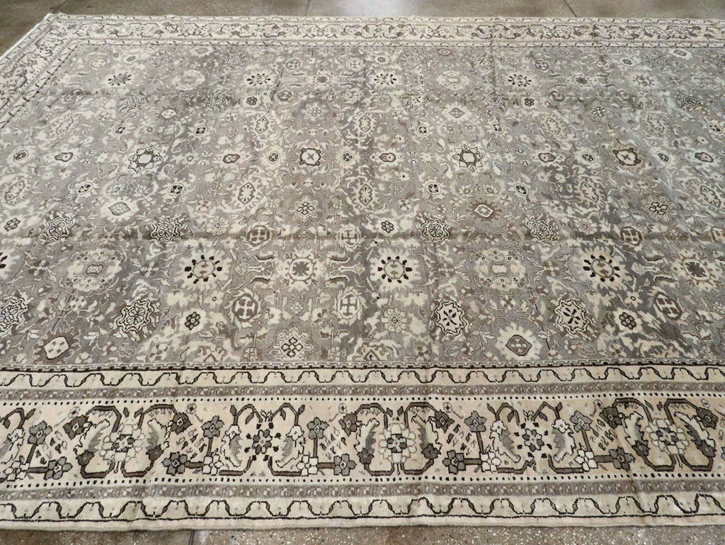 Antique Persian Malayer Carpet, No.19158 - Staging