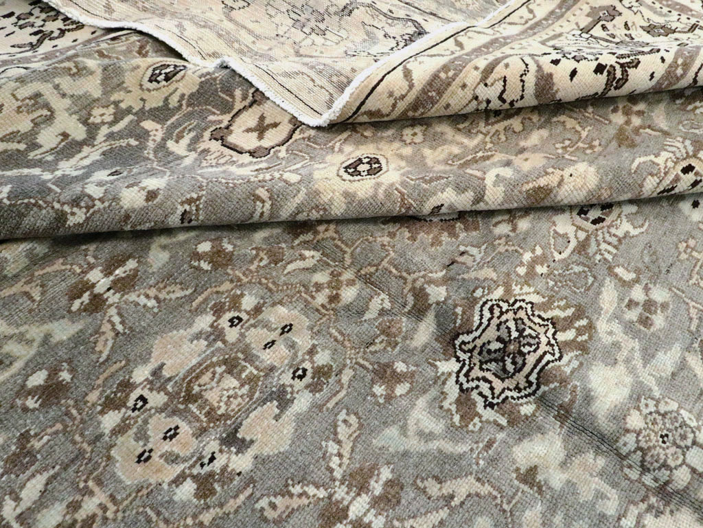 Antique Persian Malayer Carpet, No.19158 - Staging