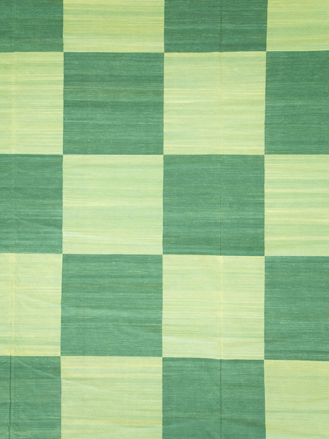 Vintage Indian Dhurrie Carpet, No.19189 - Staging