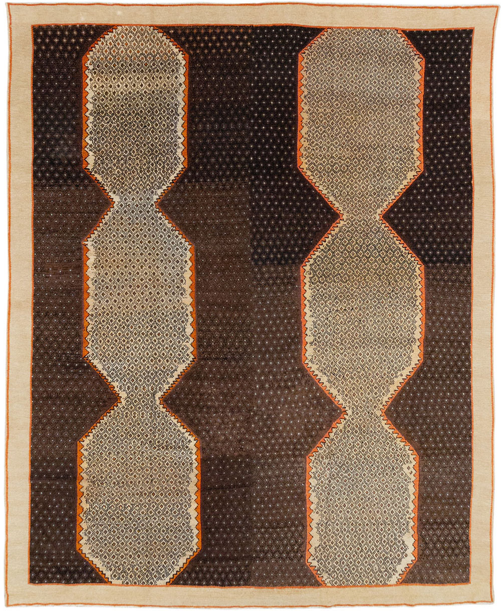 Vintage Turkish Anatolian Room Size Carpet, No.19214 - Staging