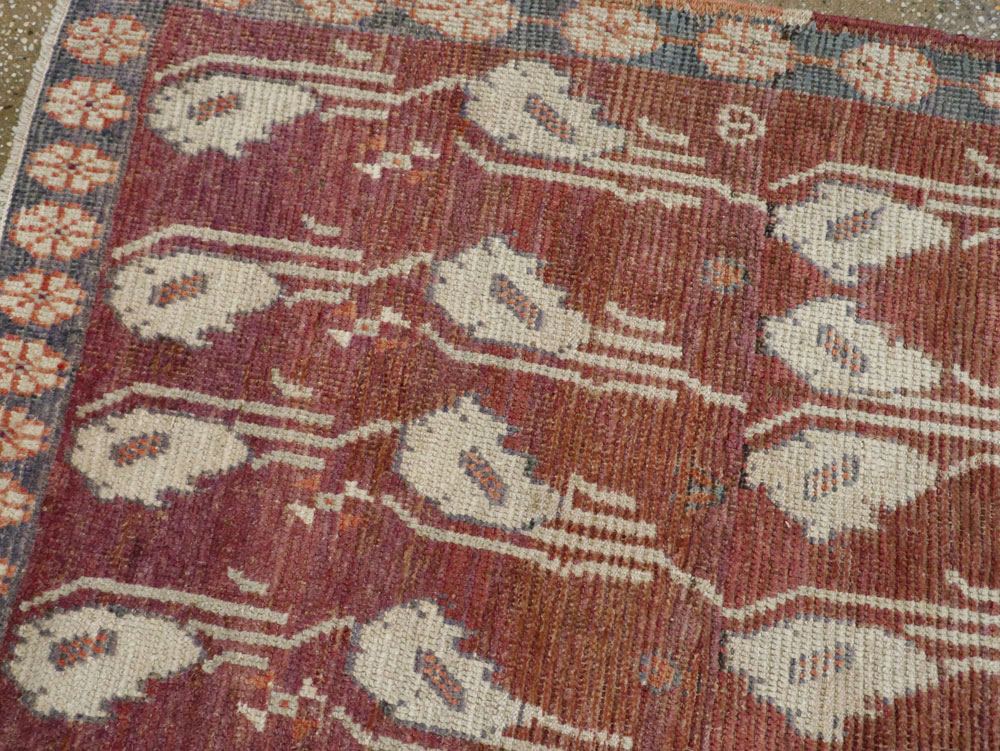 Vintage Turkish Anatolian Rug, No.19224 - Staging