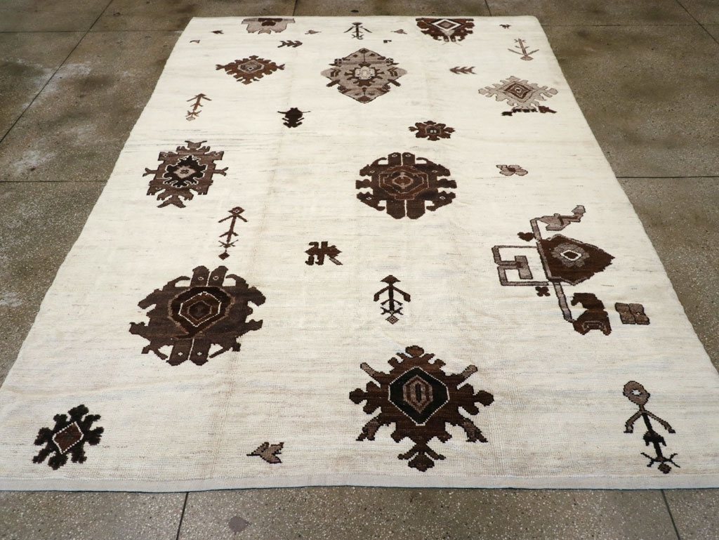 Modern Turkish Anatolian Carpet, No.19226 - Staging
