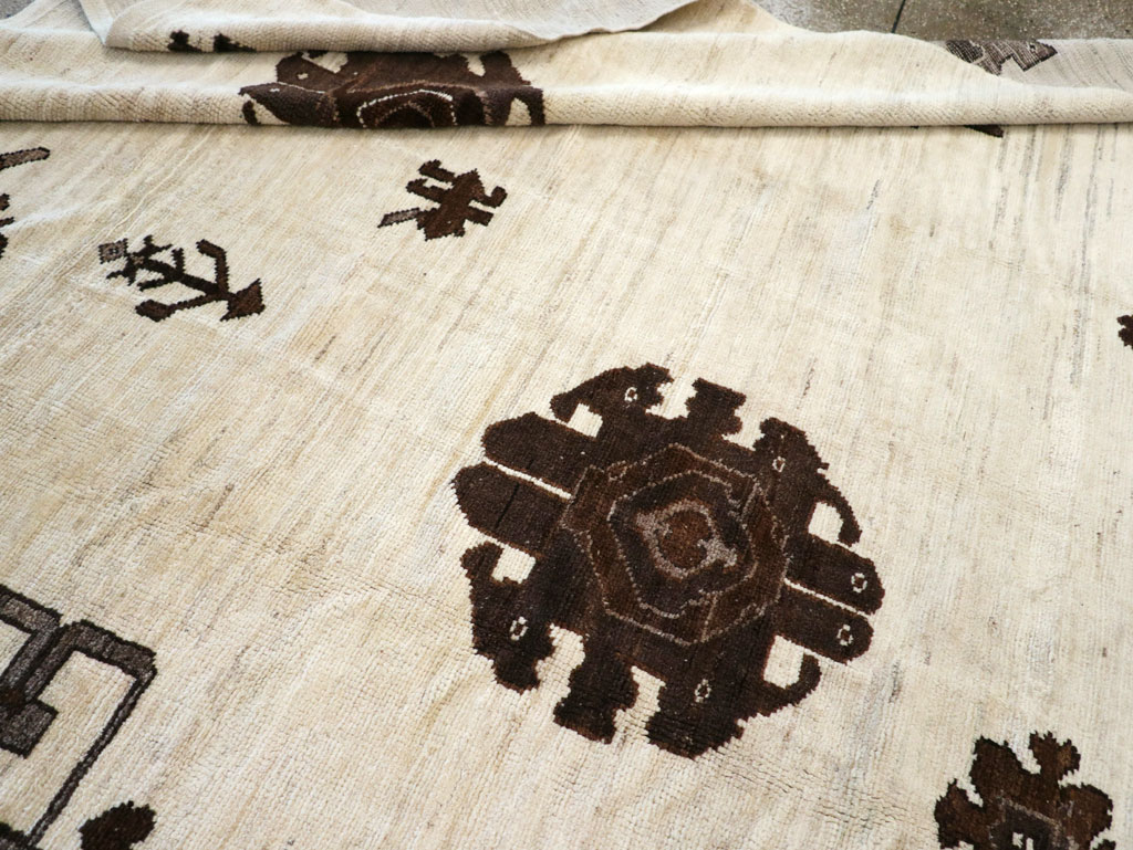 Modern Turkish Anatolian Carpet, No.19226 - Staging