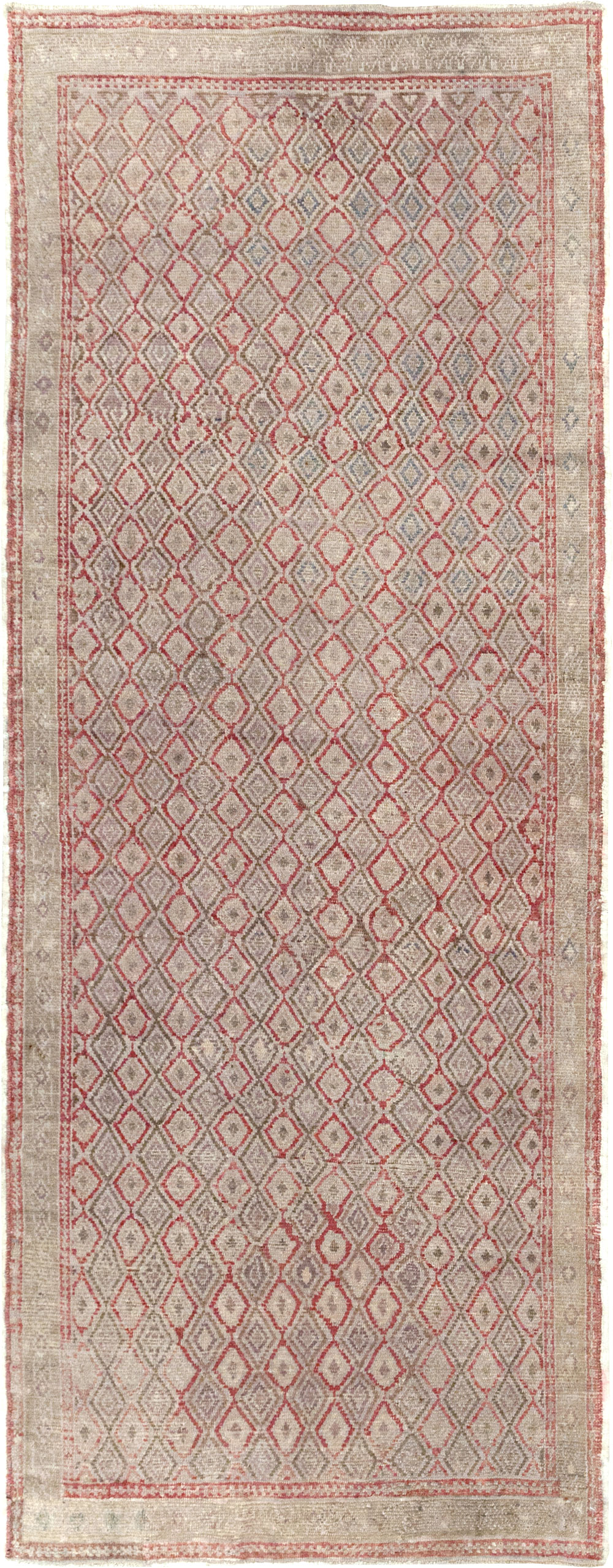 Vintage Turkish Anatolian Short Runner, No.19236 - Staging