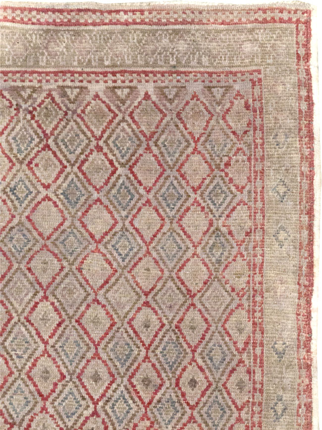 Vintage Turkish Anatolian Short Runner, No.19236 - Staging