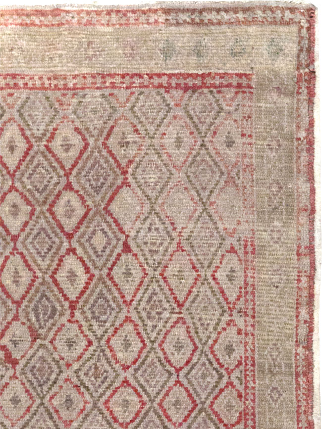 Vintage Turkish Anatolian Short Runner, No.19236 - Staging