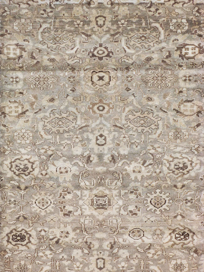 Vintage Persian Malayer Carpet, No.19267 - Staging