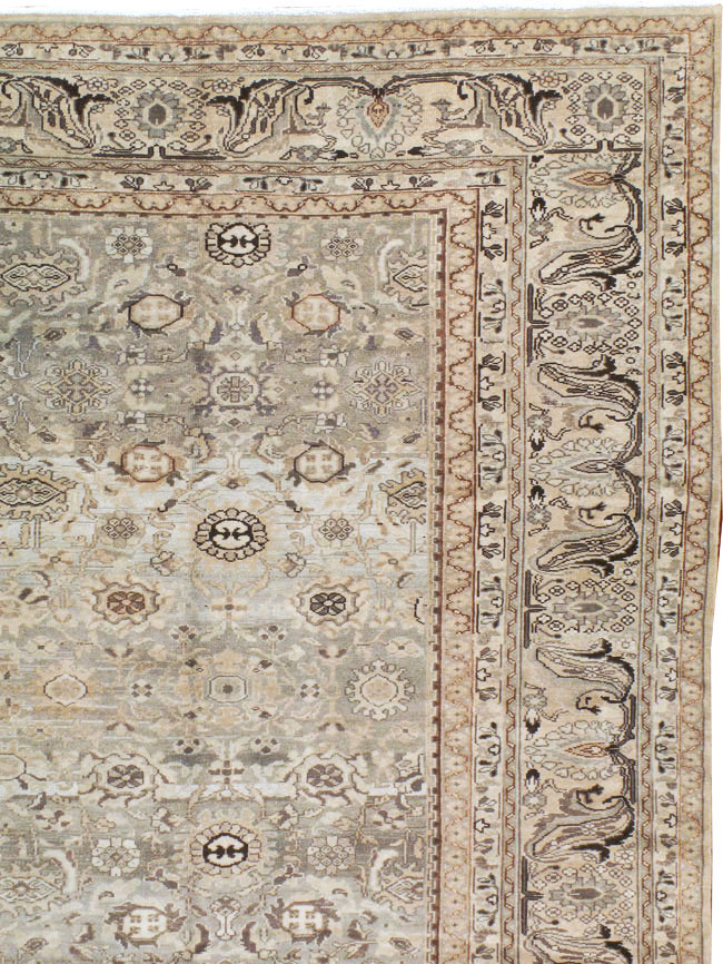 Vintage Persian Malayer Carpet, No.19267 - Staging