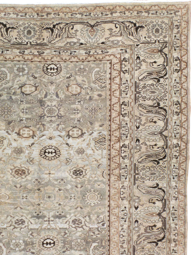 Vintage Persian Malayer Carpet, No.19267 - Staging