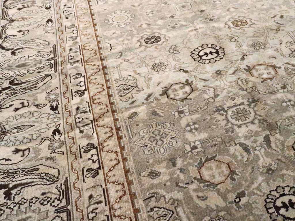 Vintage Persian Malayer Carpet, No.19267 - Staging