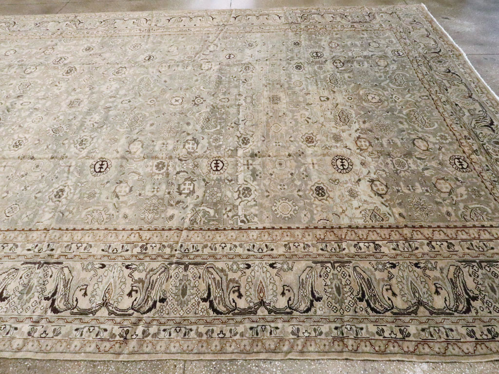 Vintage Persian Malayer Carpet, No.19267 - Staging