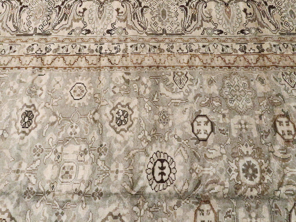 Vintage Persian Malayer Carpet, No.19267 - Staging