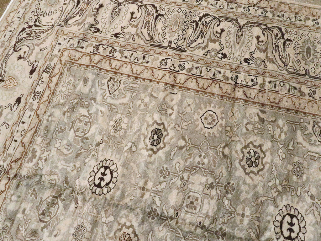 Vintage Persian Malayer Carpet, No.19267 - Staging