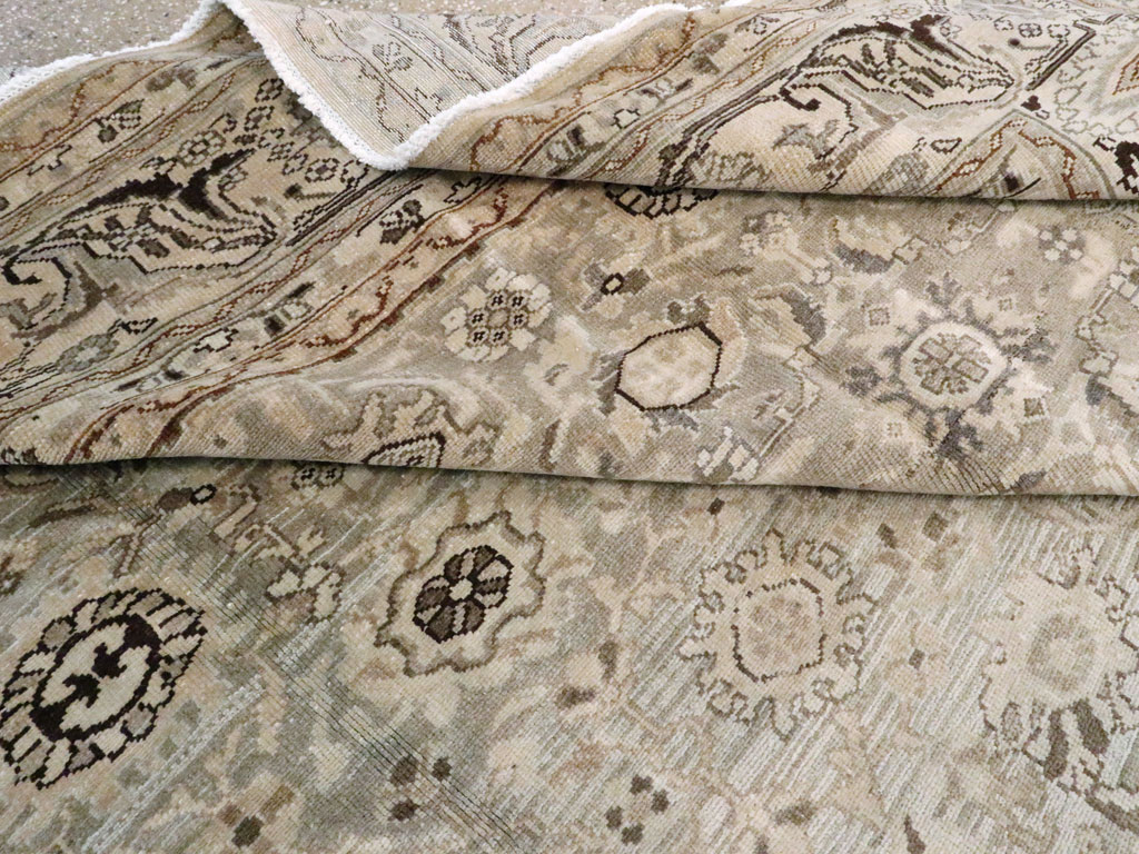 Vintage Persian Malayer Carpet, No.19267 - Staging