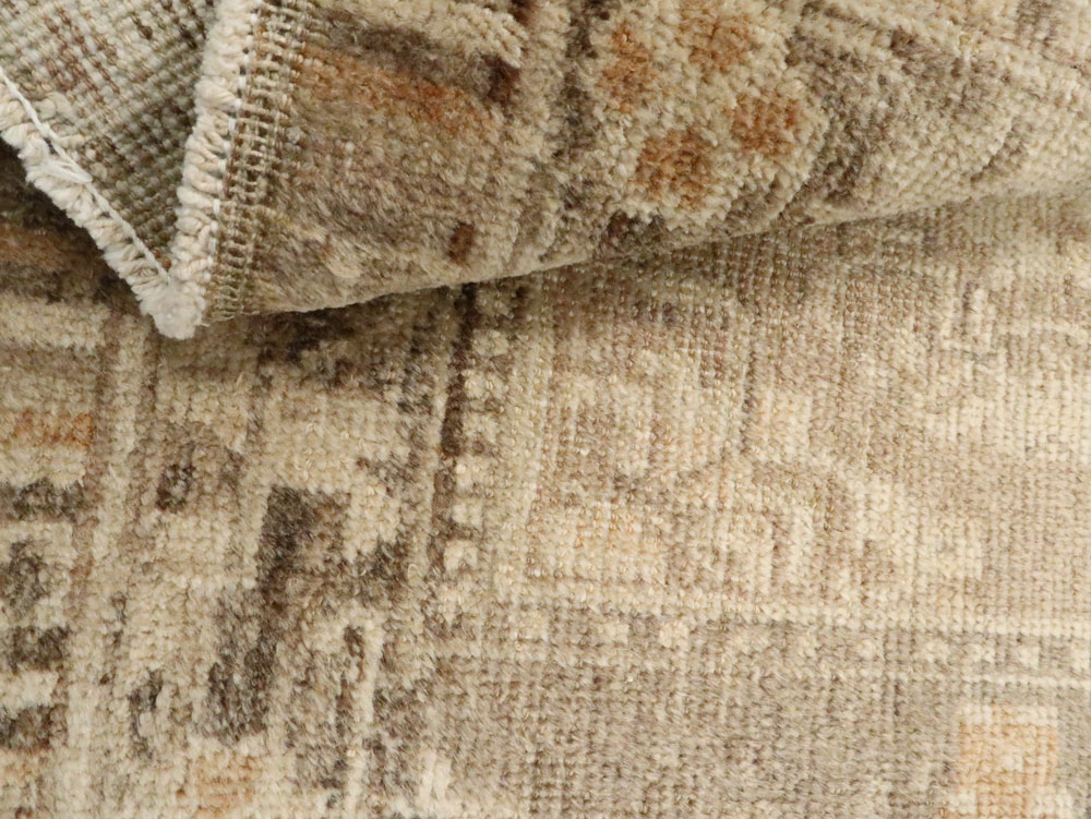 Antique East Turkestan Khotan Rug, No.19295 - Staging