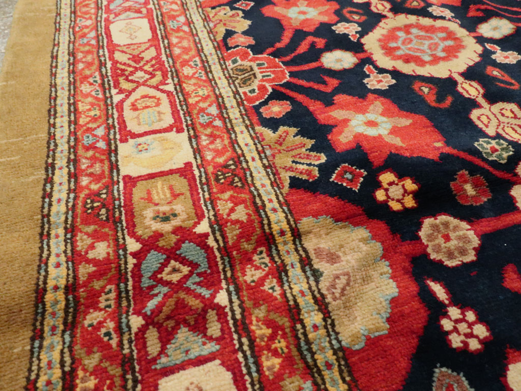 Vintage Inspired Persian Malayer Carpet, No.19963 - Staging