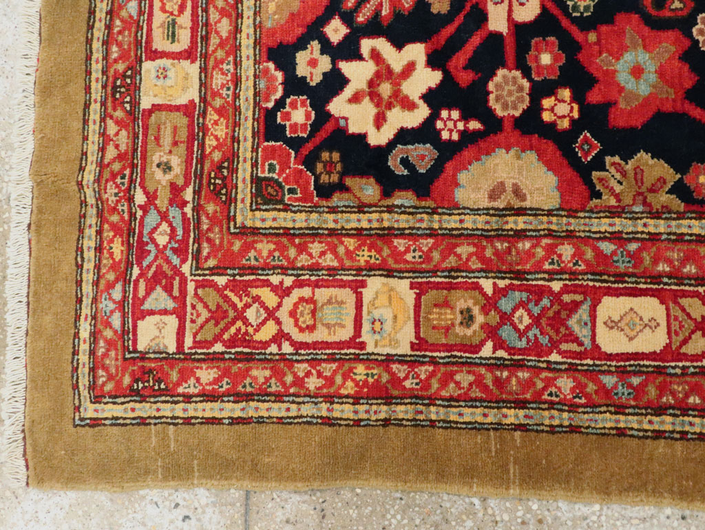 Vintage Inspired Persian Malayer Carpet, No.19963 - Staging