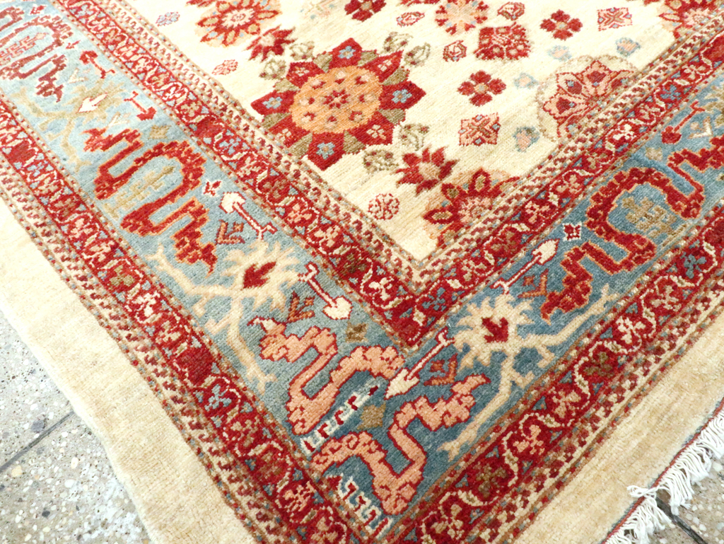 Modern Persian Malayer Rug, No.19968 - Staging