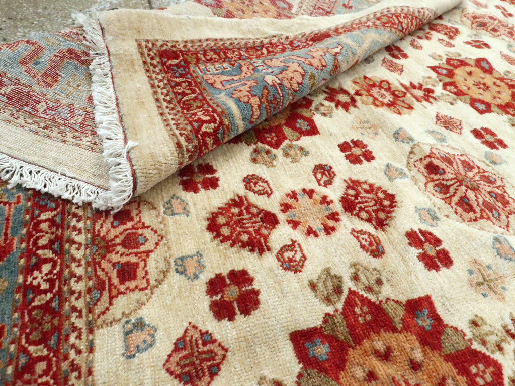 Modern Persian Malayer Rug, No.19968 - Staging