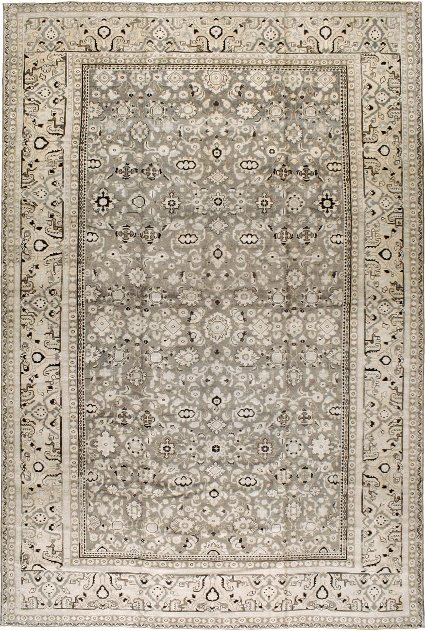 Vintage Persian Malayer Carpet, No.19981 - Staging