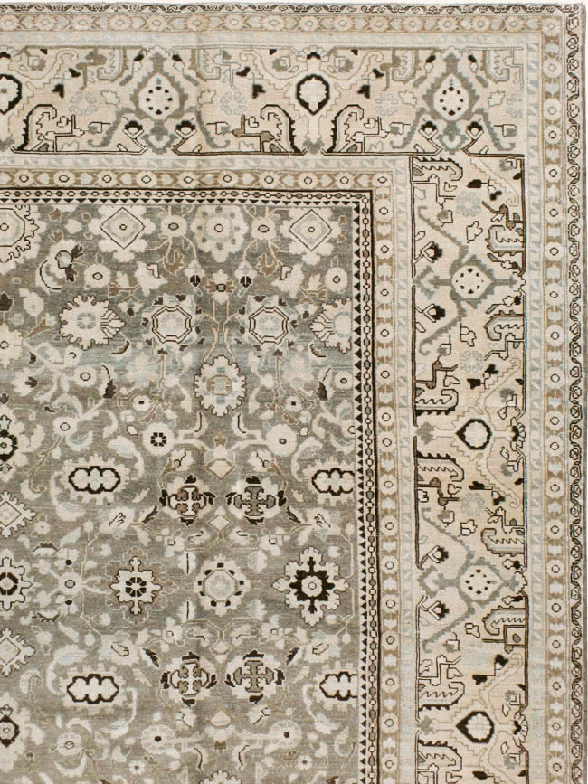 Vintage Persian Malayer Carpet, No.19981 - Staging