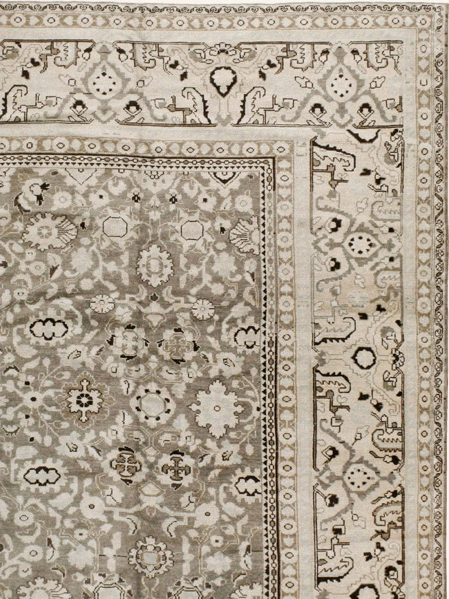 Vintage Persian Malayer Carpet, No.19981 - Staging