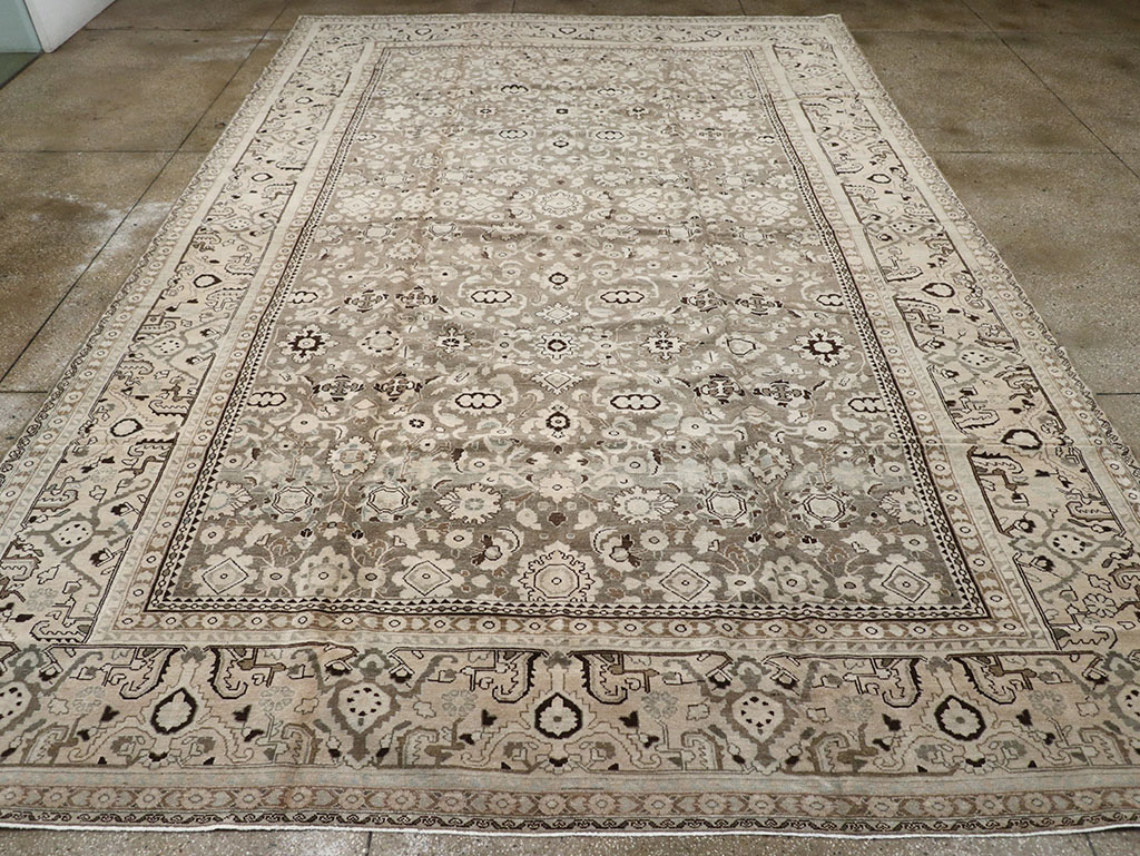 Vintage Persian Malayer Carpet, No.19981 - Staging
