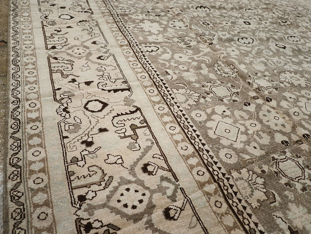 Vintage Persian Malayer Carpet, No.19981 - Staging