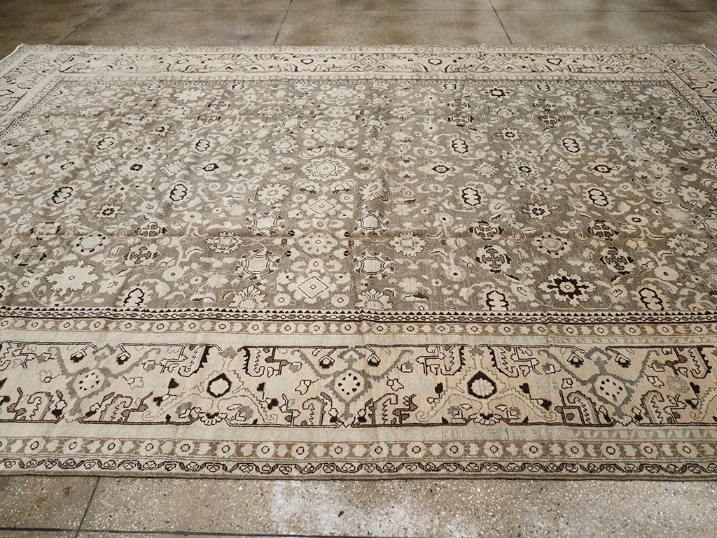 Vintage Persian Malayer Carpet, No.19981 - Staging