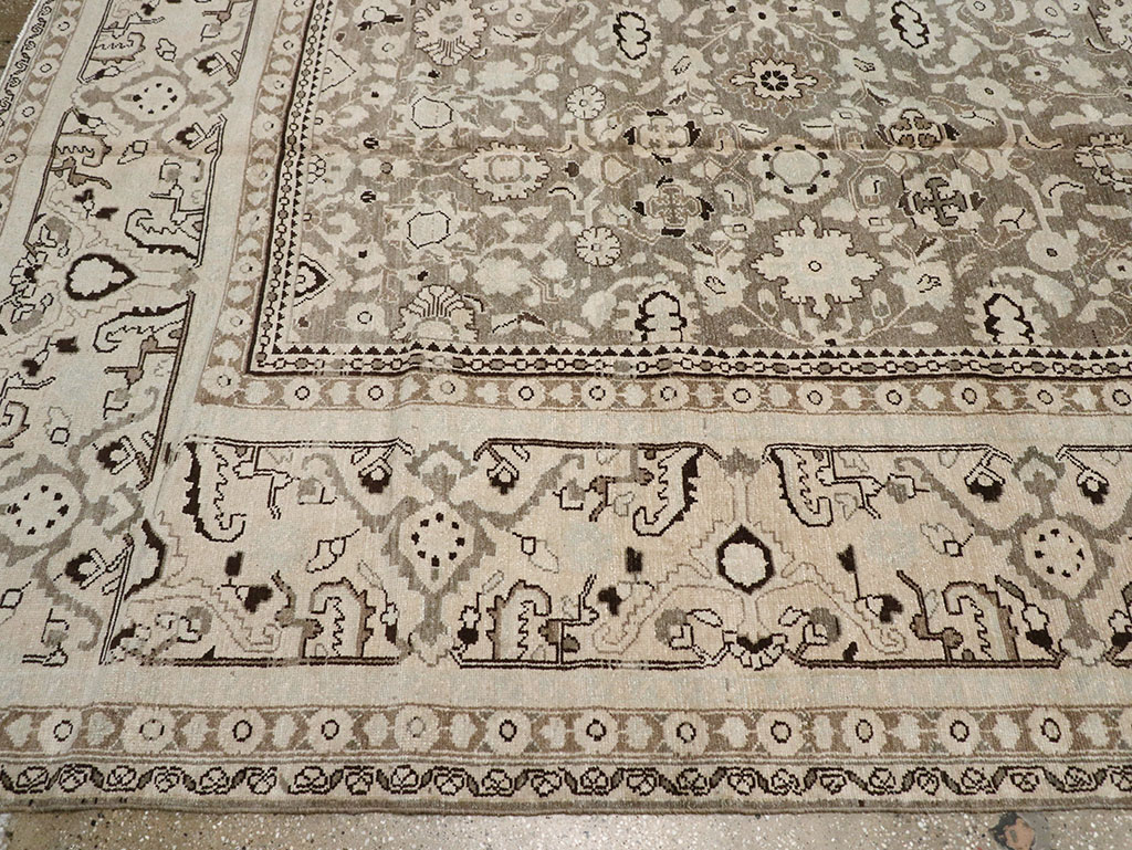 Vintage Persian Malayer Carpet, No.19981 - Staging