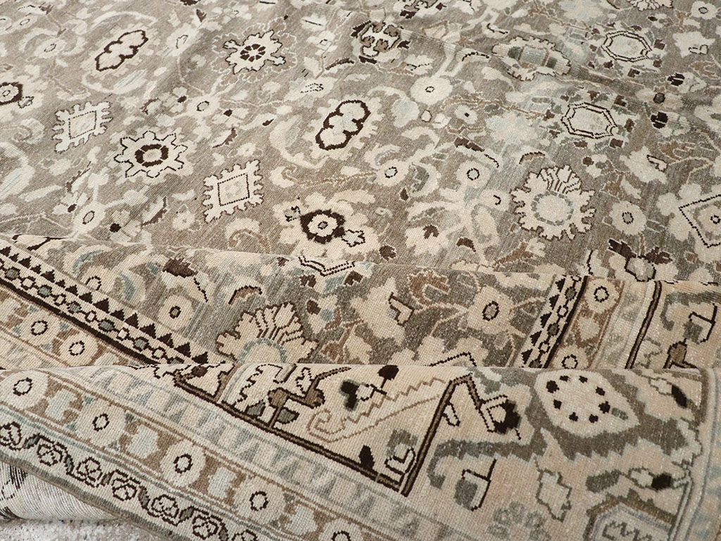 Vintage Persian Malayer Carpet, No.19981 - Staging