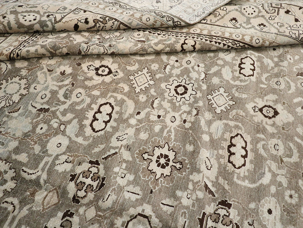 Vintage Persian Malayer Carpet, No.19981 - Staging