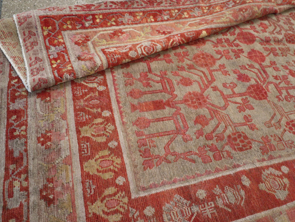 Antique East Turkestan Khotan Gallery Rug, No.19989 - Staging