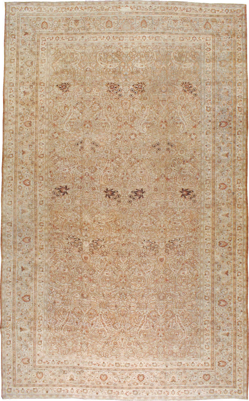 Antique Persian Khorossan Carpet, No.20011 - Staging