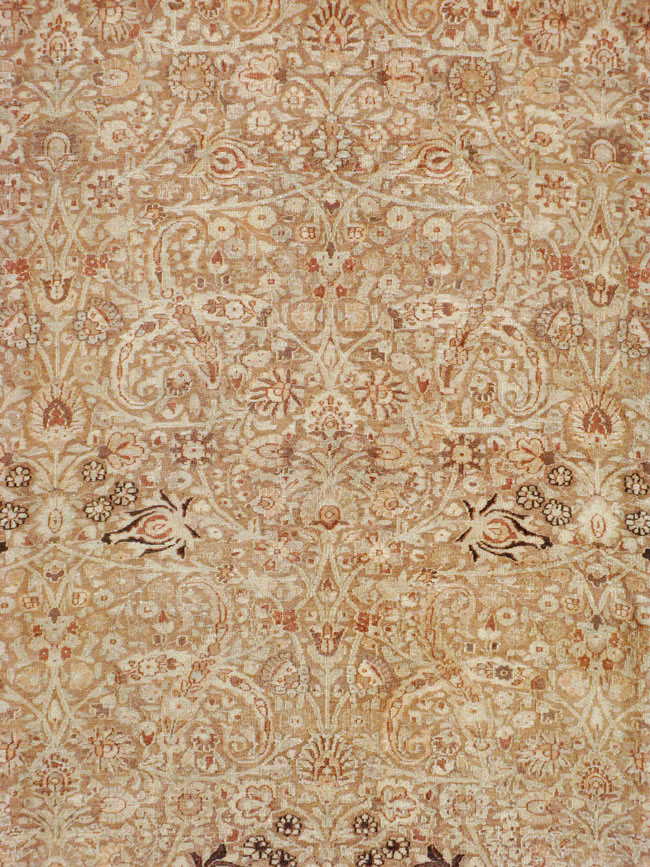 Antique Persian Khorossan Carpet, No.20011 - Staging
